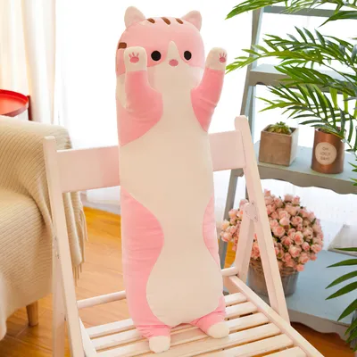 Cotton Long Cat Plush Pillow Cotton Long Cat Plush Pillow