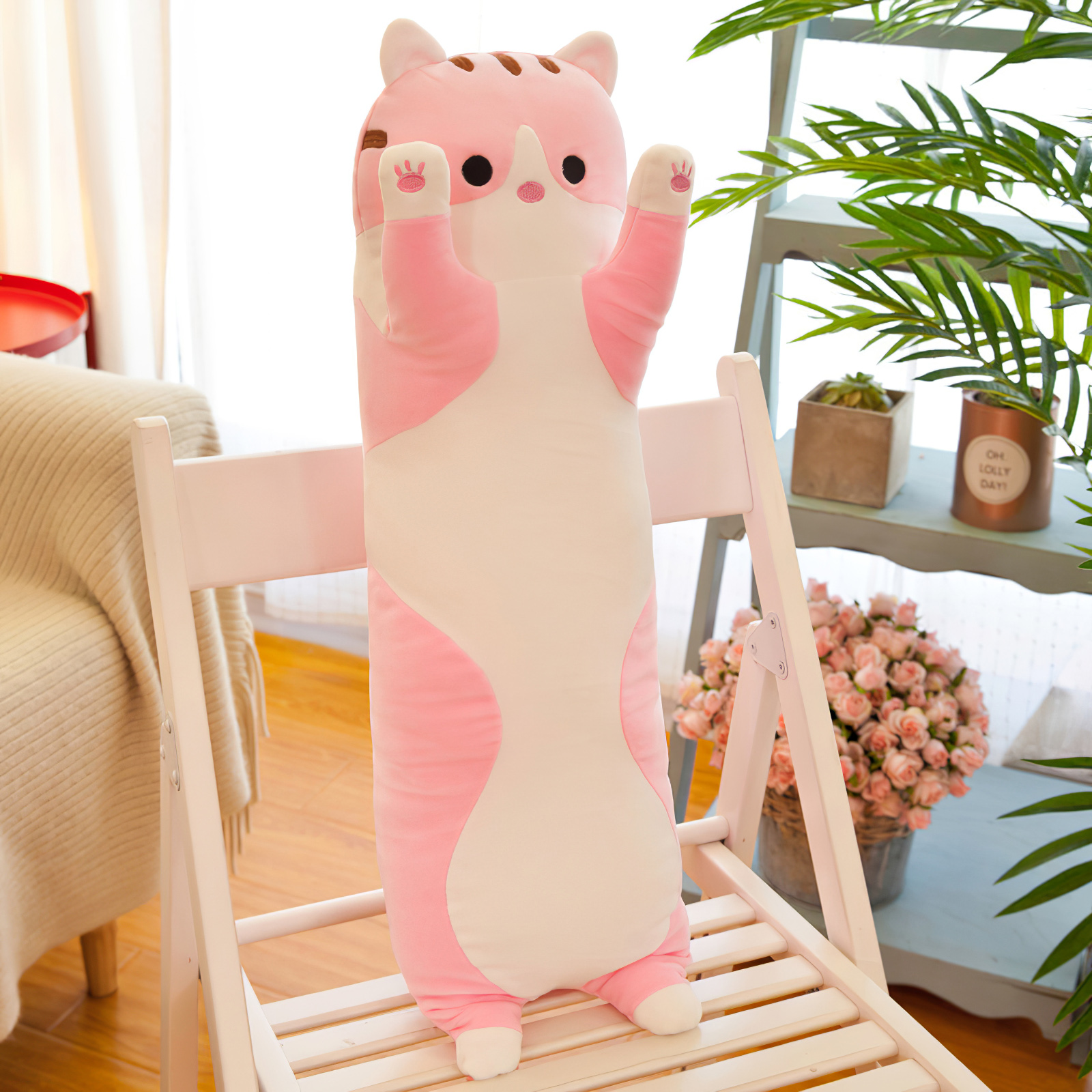 Cotton Long Cat Plush Pillow Cotton Long Cat Plush Pillow