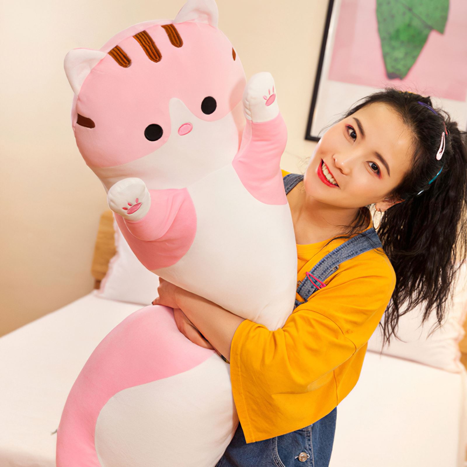 Cotton Long Cat Plush Pillow Cotton Long Cat Plush Pillow