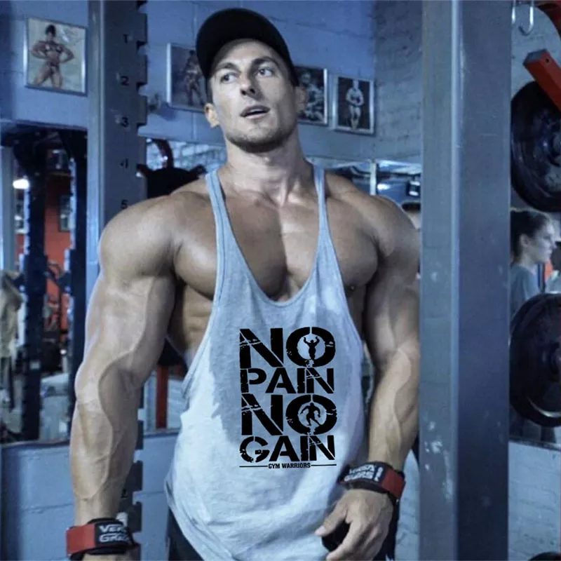 Cotton Mens Gym Stringer