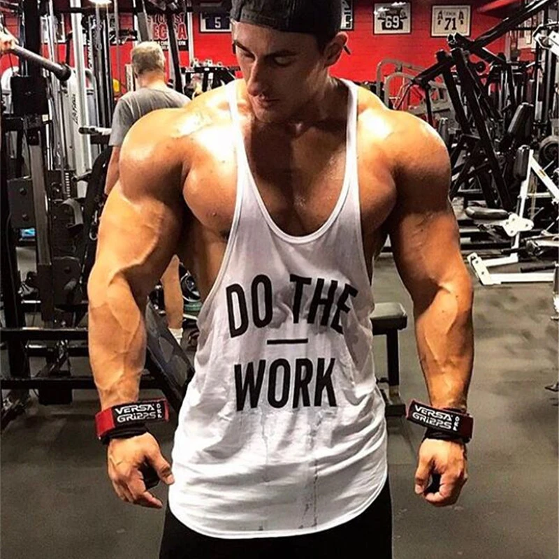 Cotton Mens Gym Stringer Cotton Mens Gym Stringer