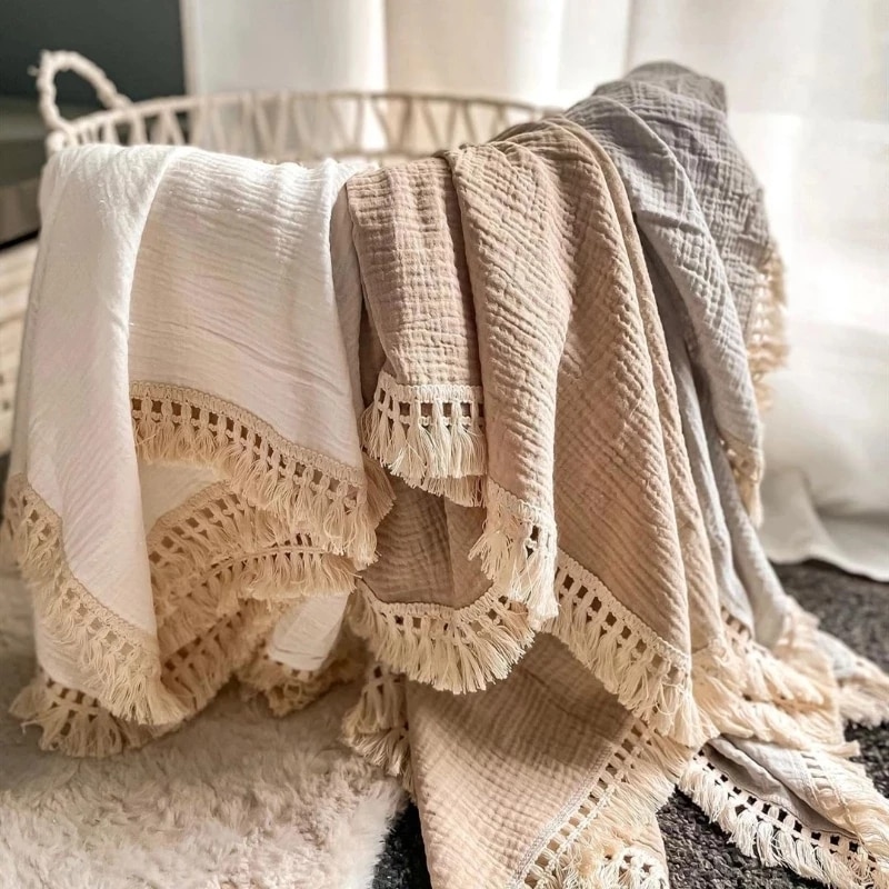 Cotton Muslin Blanket Newborn Essential Cotton Muslin Blanket Newborn Essential