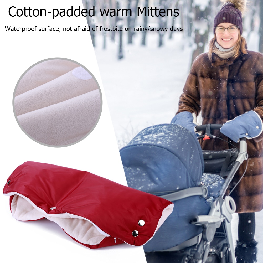 Cotton Padded Hand Muffs for Stroller Cotton Padded Hand Muffs for Stroller