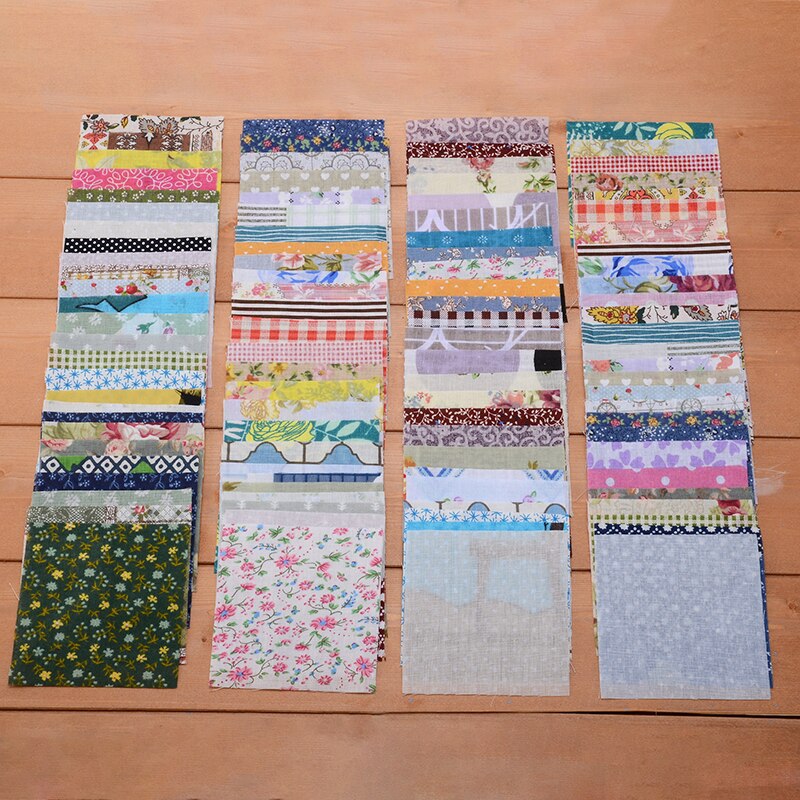 Cotton Patchwork Squares (100pcs)