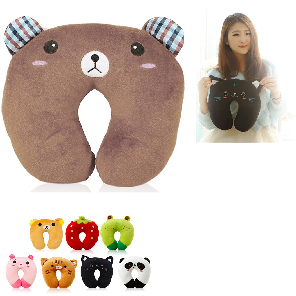 Cotton Plush Animal Neck Pillow Cotton Plush Animal Neck Pillow