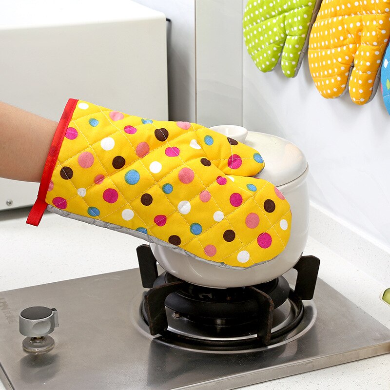 Cotton Printed Cute Oven Mitt