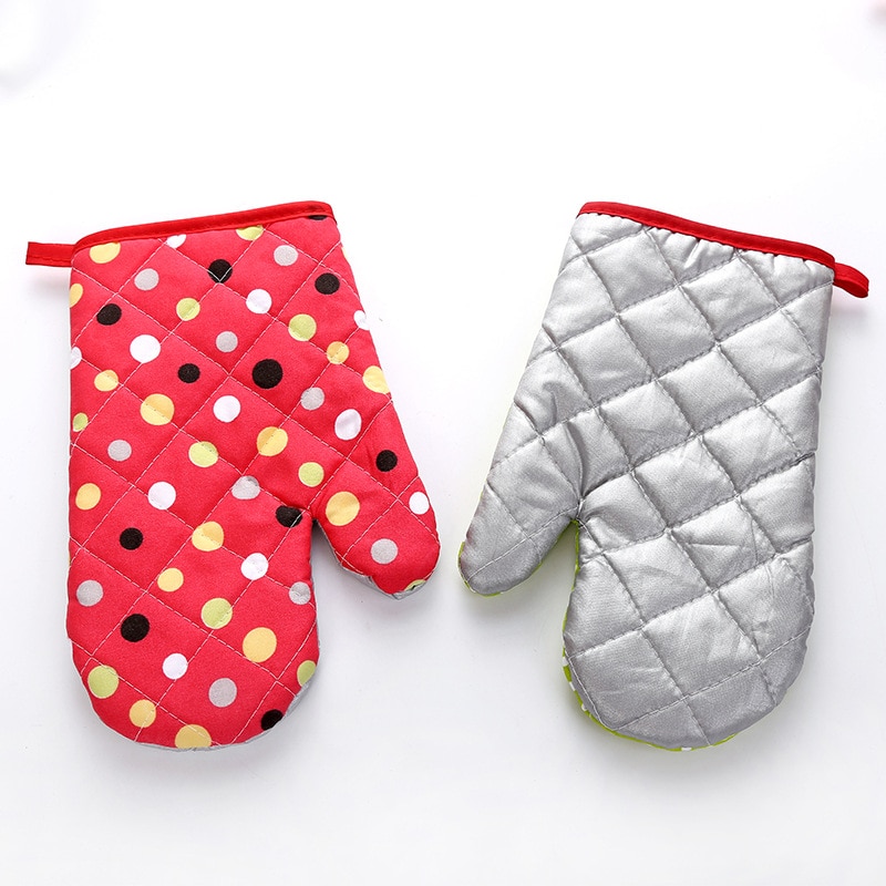 Cotton Printed Cute Oven Mitt