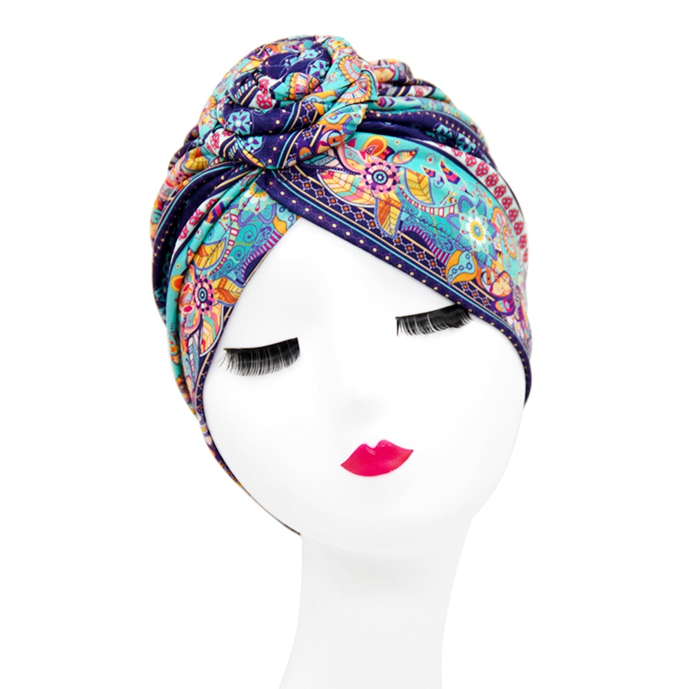 Cotton Printed Hijab Turban Cotton Printed Hijab Turban