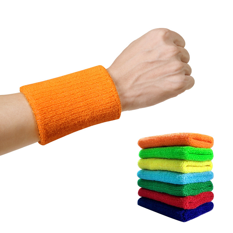 Cotton Sweatband Sports Wristband