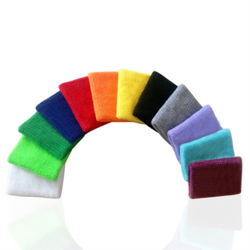 Cotton Sweatband Sports Wristband