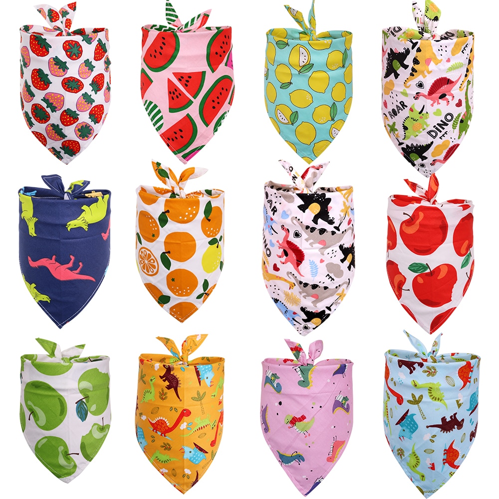 Cotton Triangle Dog Bandana Scarf Cotton Triangle Dog Bandana Scarf