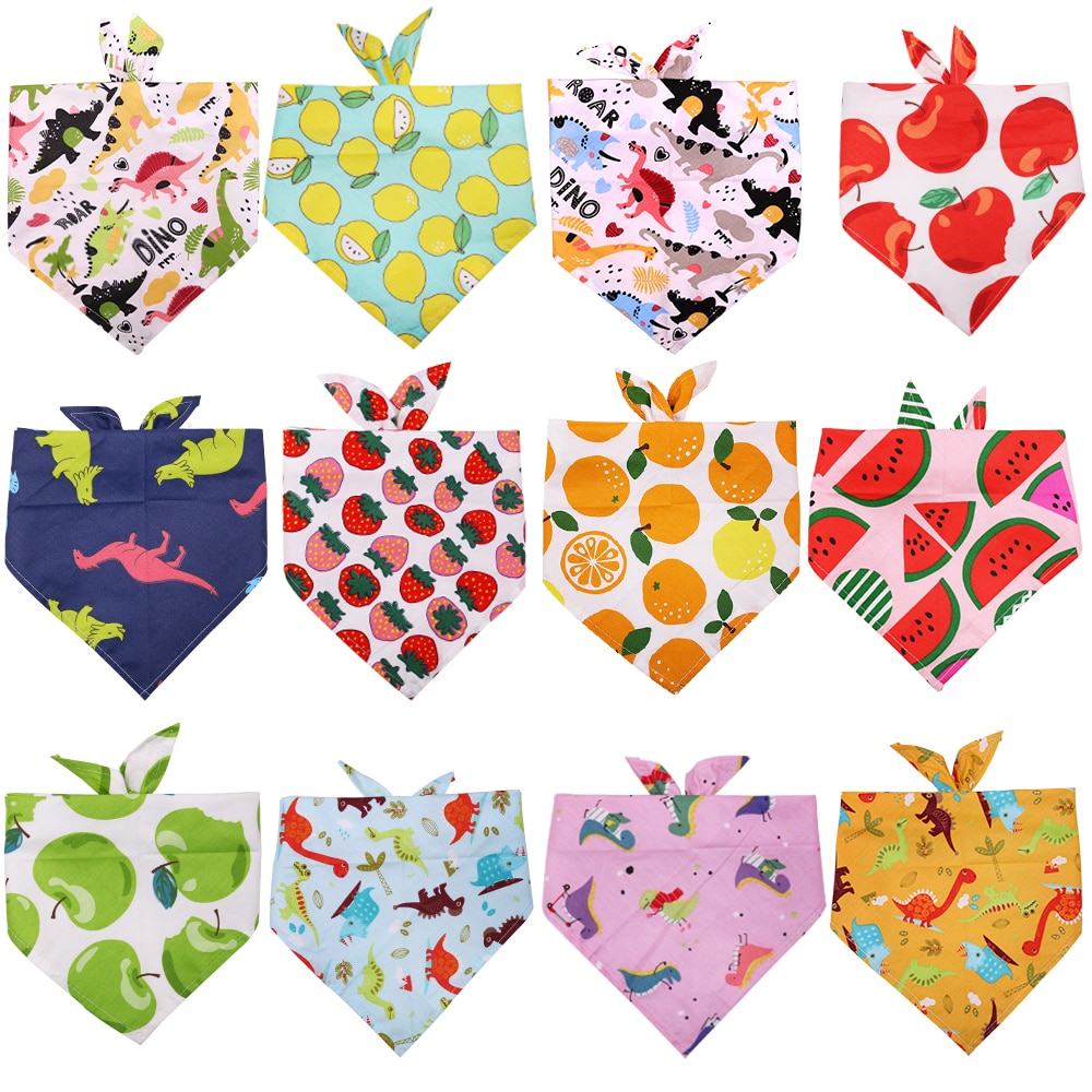 Cotton Triangle Dog Bandana Scarf Cotton Triangle Dog Bandana Scarf