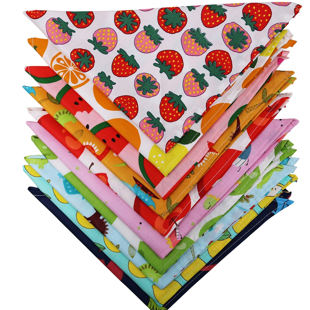 Cotton Triangle Dog Bandana Scarf Cotton Triangle Dog Bandana Scarf