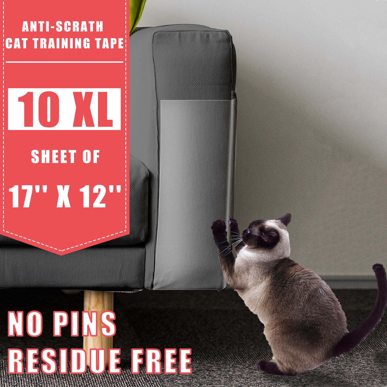 Couch Scratch Guard Protective Film (10 pcs)