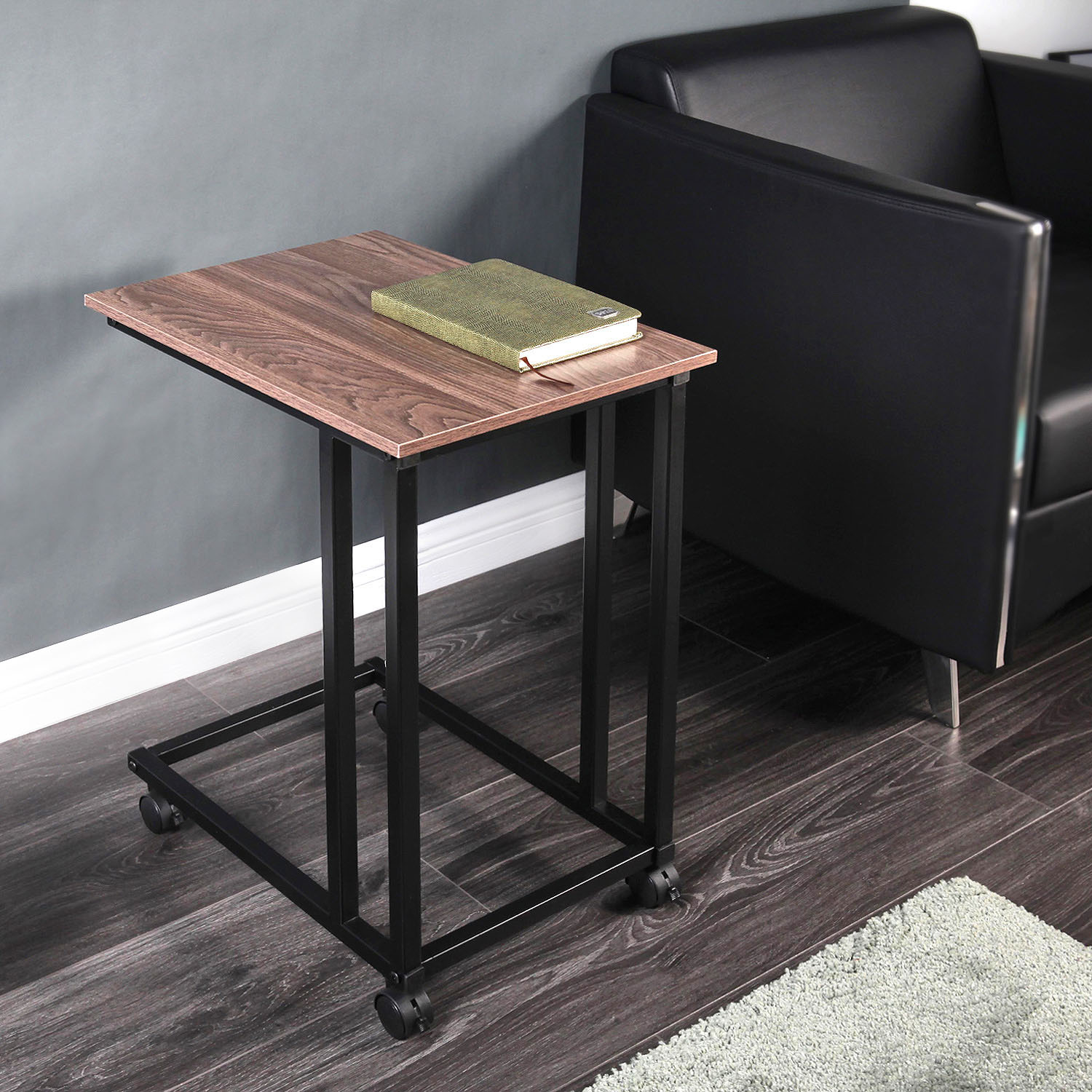 Couch Side Table with Wheels Couch Side Table with Wheels