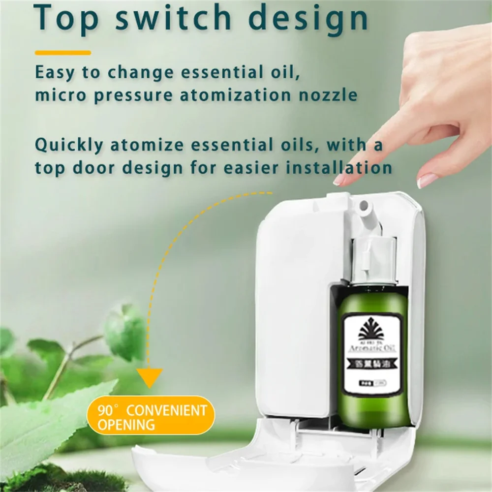 Coverage 200m³ Scent Machine Hotel Aroma Diffuser Wall Mounted Essential Oil Diffuser For Home Fragrance Bluetooth APP Coverage 200m³ Scent Machine Hotel Aroma Diffuser Wall Mounted Essential Oil Diffuser For Home Fragrance Bluetooth APP