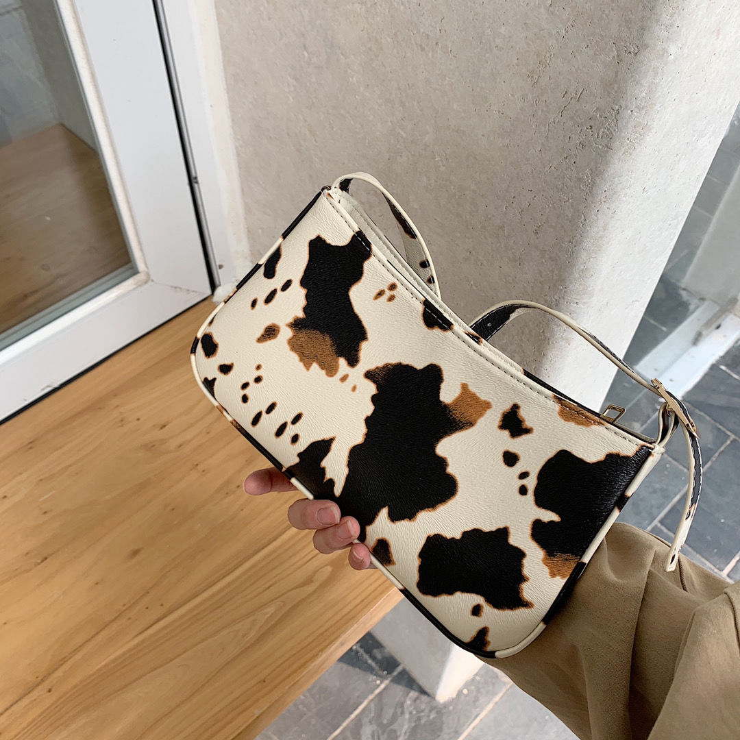 Cow Print Shoulder Bag For Women Cow Print Shoulder Bag For Women