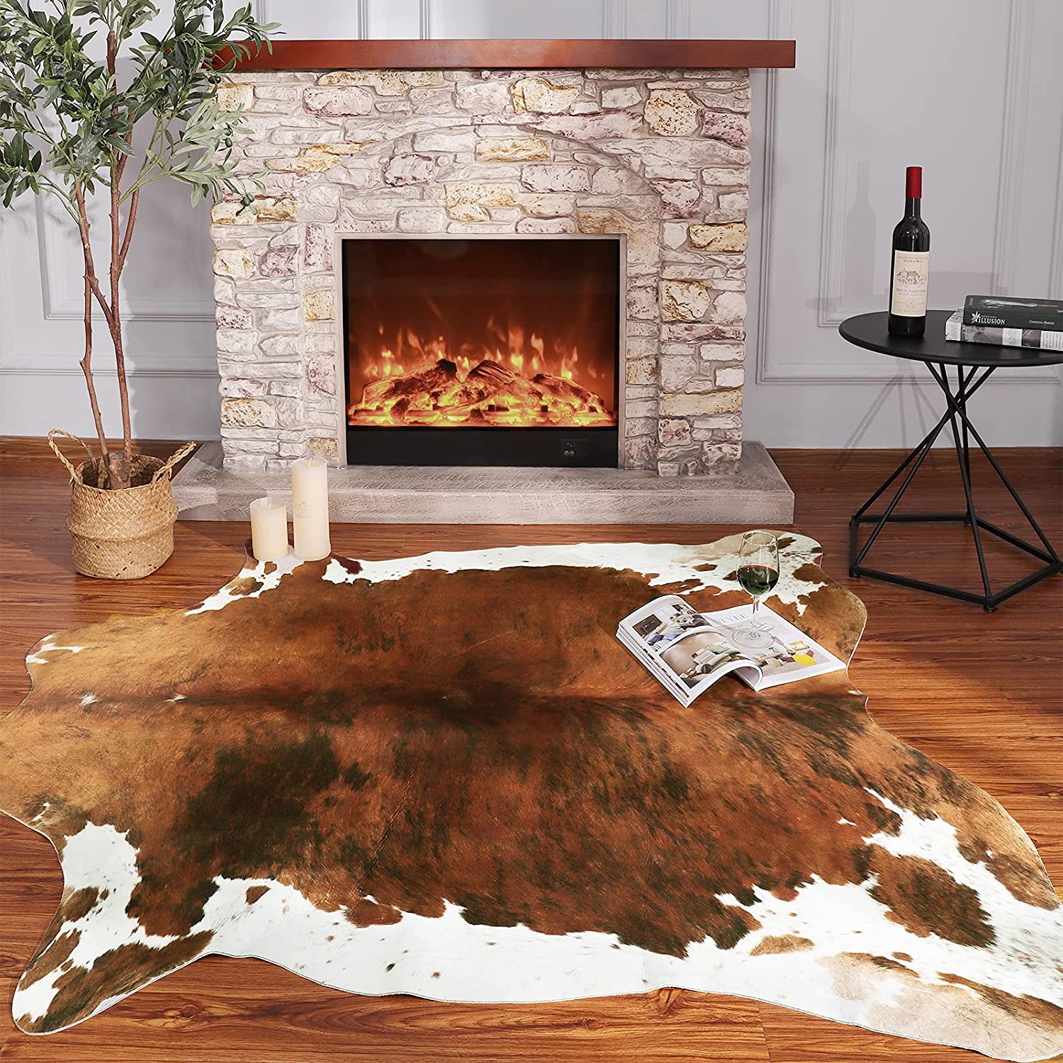 Cowhide Carpet Cow Print Rug American Style for Bedroom Living Room Cute Animal Printed Carpet Faux Cowhide Rugs for Cowhide Carpet Cow Print Rug American Style for Bedroom Living Room Cute Animal Printed Carpet Faux Cowhide Rugs for