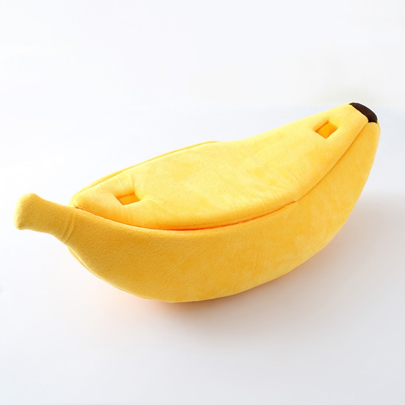 Cozy and Portable Cat Banana Bed Cozy and Portable Cat Banana Bed