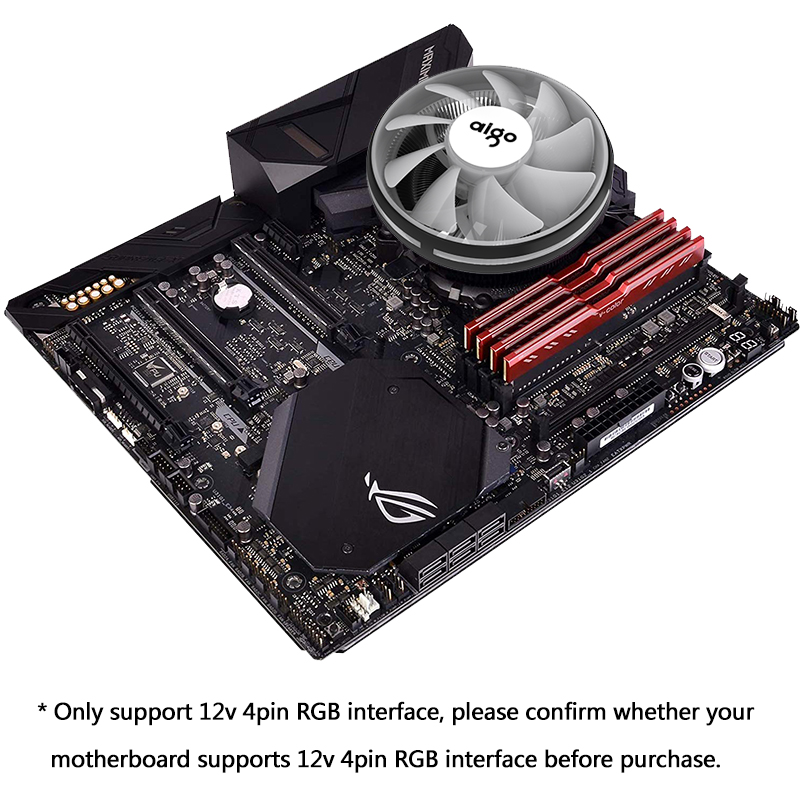 CPU Air Cooler Computer LED Fan CPU Air Cooler Computer LED Fan