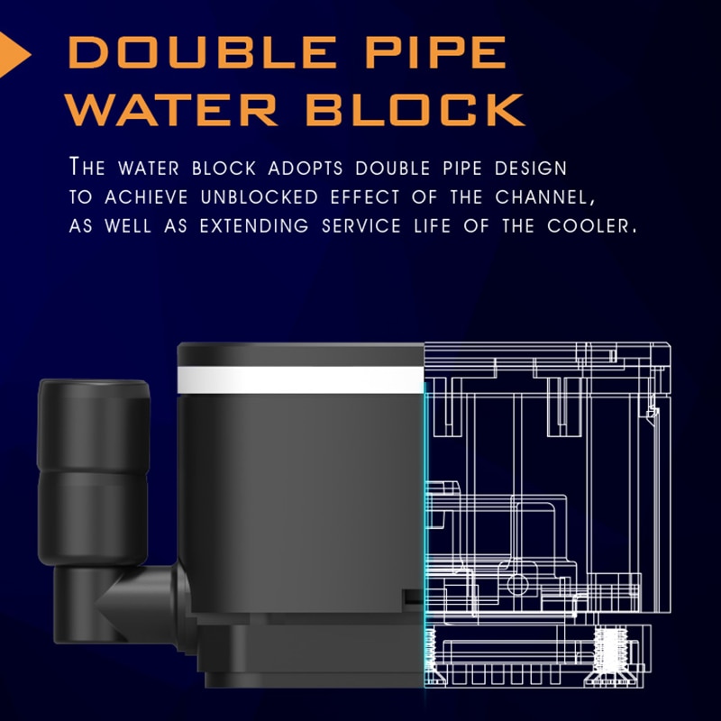 CPU Fan Water Cooling Computer Fan CPU Fan Water Cooling Computer Fan