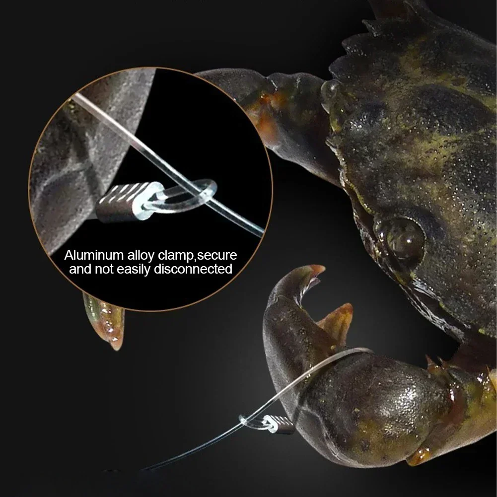 Crab Catching Tool Lure Trap Stainless Steel Bait Cage Fish Cage Feeder Fishing Tackle Suitable Crab Shrimp Crawfish Crab Catching Tool Lure Trap Stainless Steel Bait Cage Fish Cage Feeder Fishing Tackle Suitable Crab Shrimp Crawfish