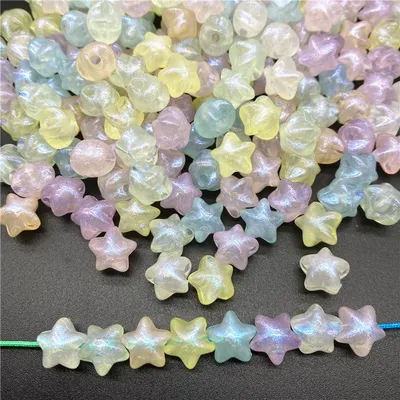 Crafting Star Shaped Beads (30pcs) Crafting Star Shaped Beads (30pcs)