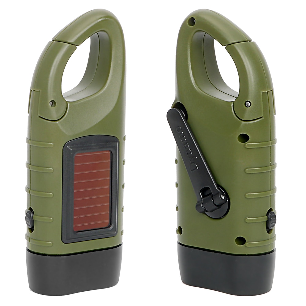 Crank Flashlight Mini Emergency Light