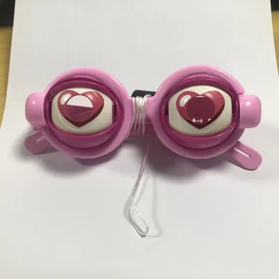 Crazy Glasses Strange Spoof Toys Selfie Video Funny Sand Sculpture Toys Party Decor Accessories Pull String Wink Kids