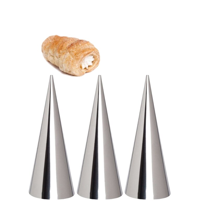 Cream Horn Molds Stainless Cones (12pcs) Cream Horn Molds Stainless Cones (12pcs)