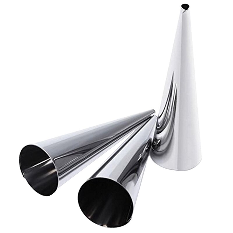 Cream Horn Molds Stainless Cones (12pcs) Cream Horn Molds Stainless Cones (12pcs)