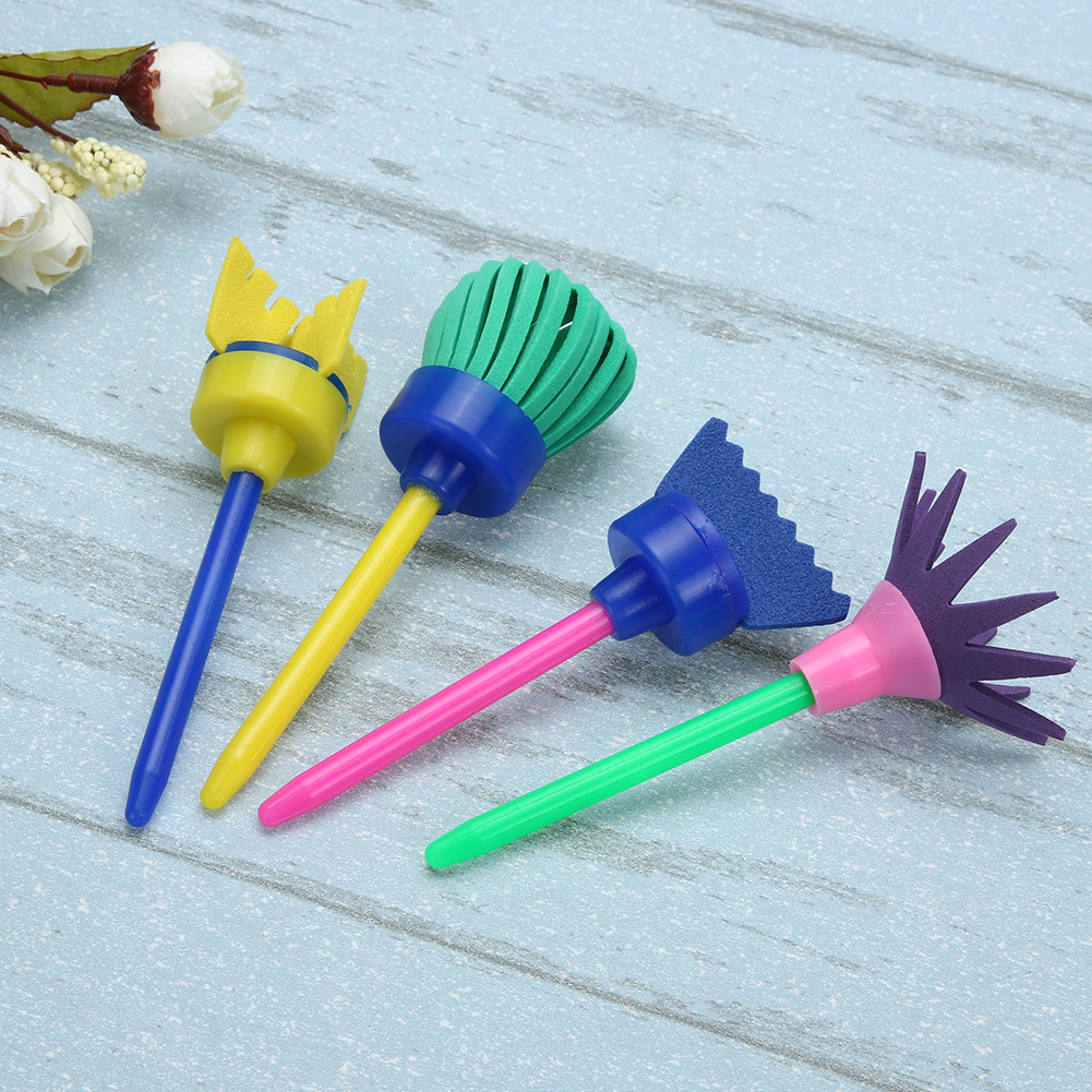 Creative Art Paint Brush For Kids (Set of 4) Creative Art Paint Brush For Kids (Set of 4)