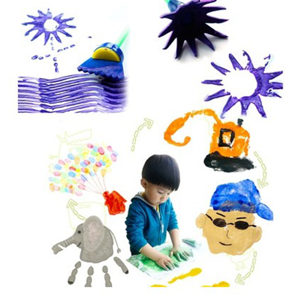Creative Art Paint Brush For Kids (Set of 4) Creative Art Paint Brush For Kids (Set of 4)