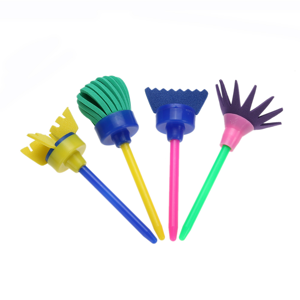 Creative Art Paint Brush For Kids (Set of 4) Creative Art Paint Brush For Kids (Set of 4)