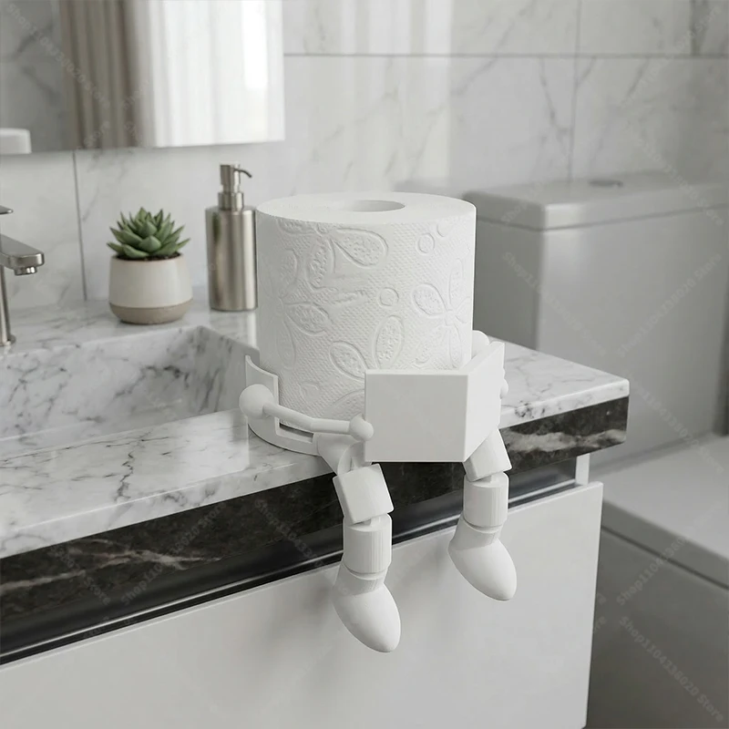 Creative Art Toilet Paper Holders – Adorable Bathroom Organizer for Rolls & Accessories Creative Art Toilet Paper Holders – Adorable Bathroom Organizer for Rolls & Accessories
