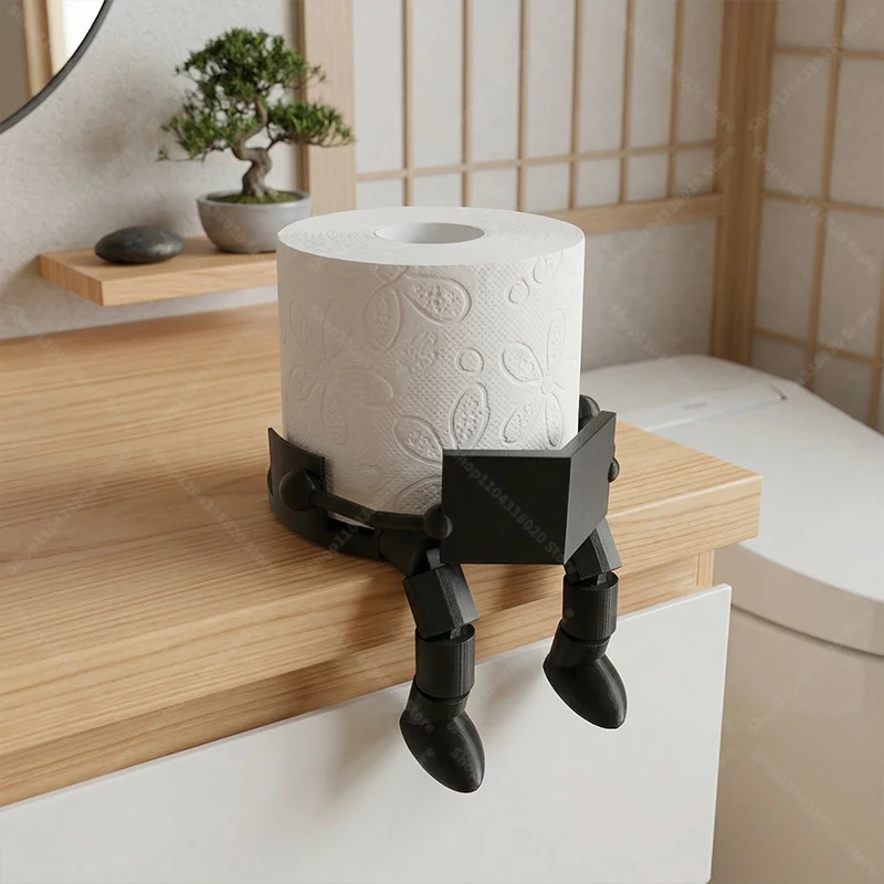 Creative Art Toilet Paper Holders – Adorable Bathroom Organizer for Rolls & Accessories Creative Art Toilet Paper Holders – Adorable Bathroom Organizer for Rolls & Accessories