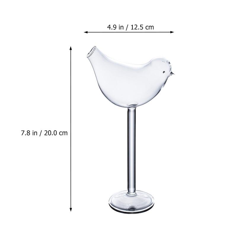Creative Cocktail Bird Drinking Glasses (4Pcs)