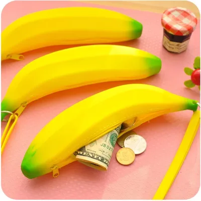Creative Design Banana Pencil Case Creative Design Banana Pencil Case