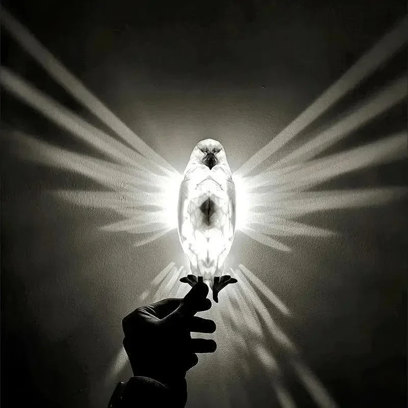 Creative Design Bird Wall Light Creative Design Bird Wall Light