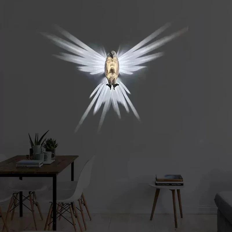 Creative Design Bird Wall Light Creative Design Bird Wall Light