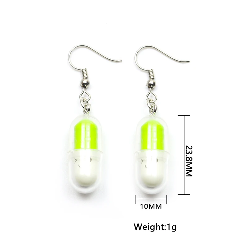 Creative Design Dangle Pill Earrings Creative Design Dangle Pill Earrings