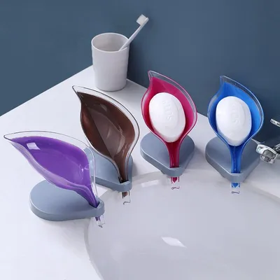 Creative Design Leaf Shape Soap Holder