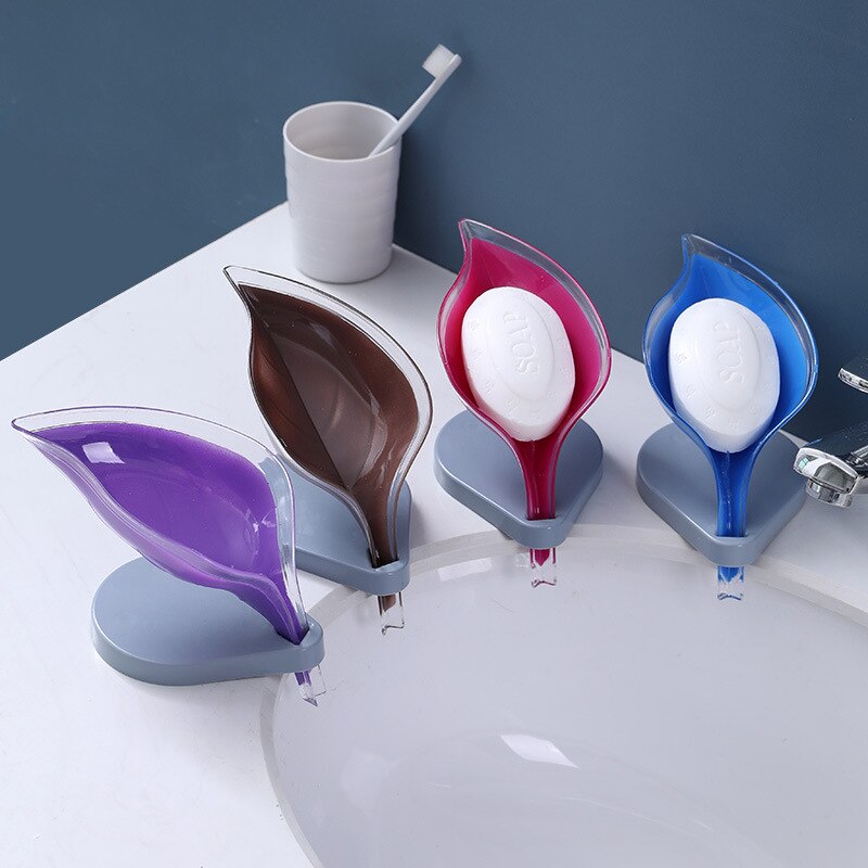 Creative Design Leaf Shape Soap Holder