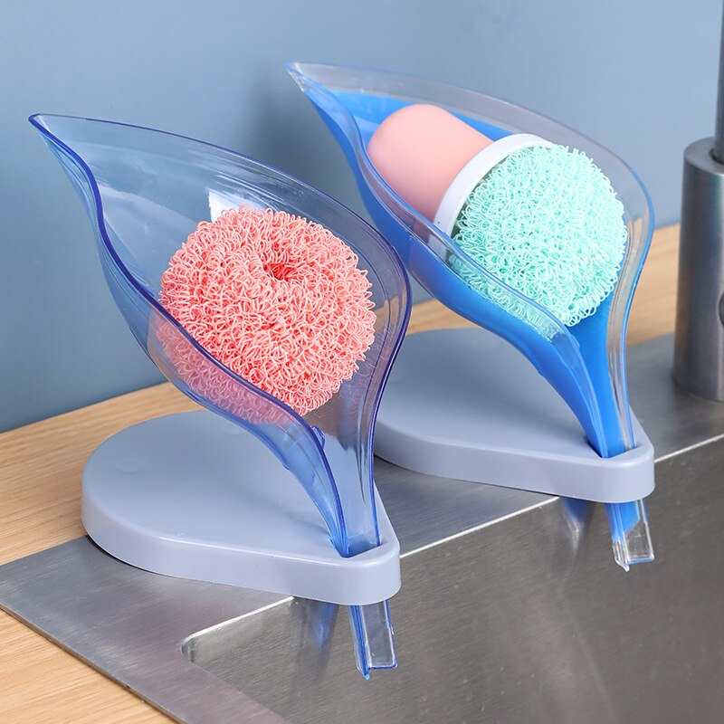 Creative Design Leaf Shape Soap Holder