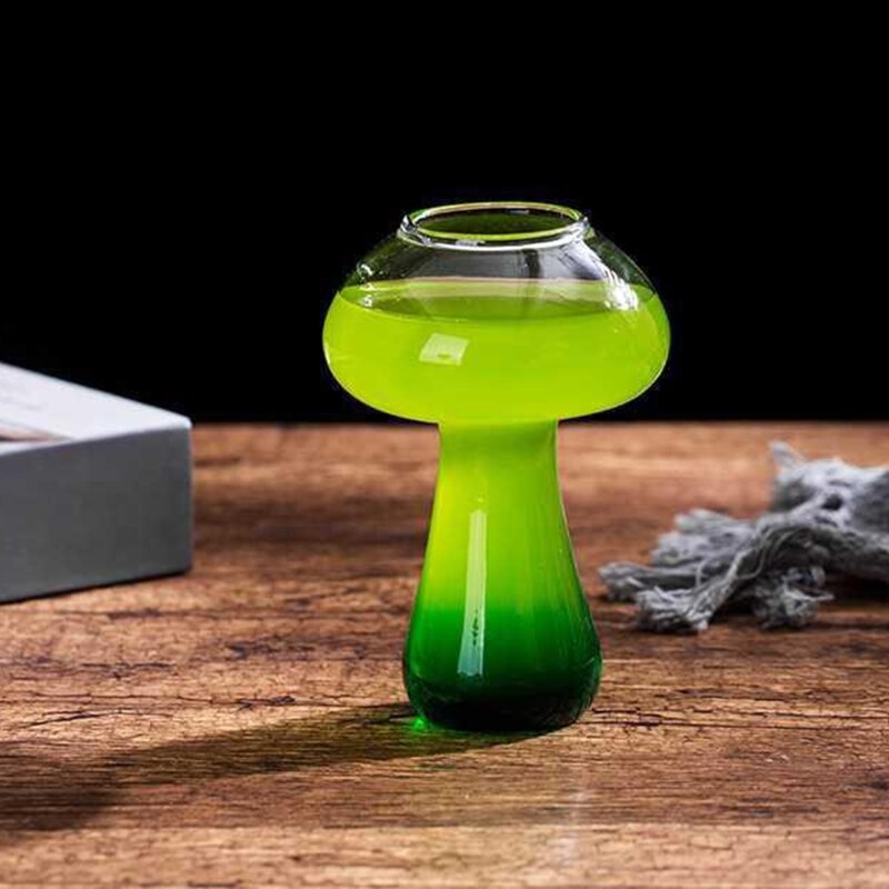 Creative Design Mushroom Shaped Glass