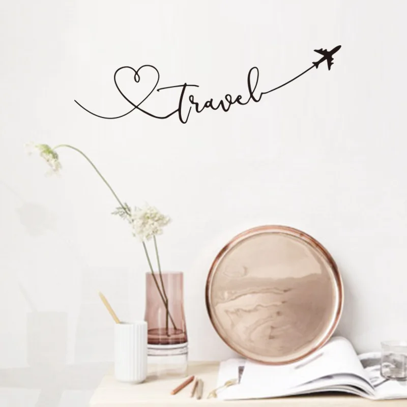 Creative Design Travel Wall Sticker