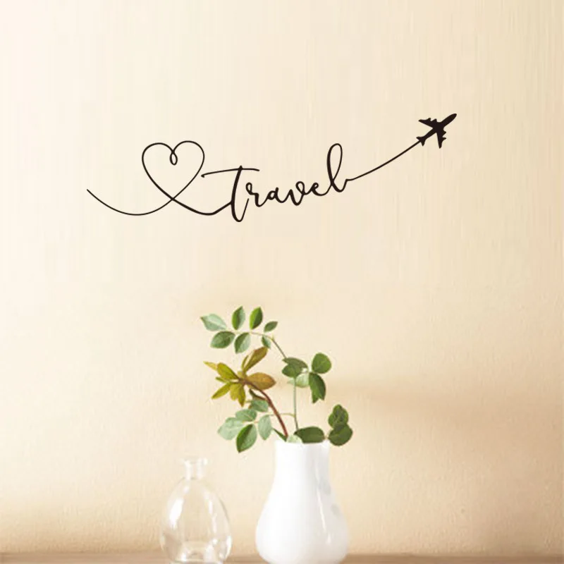 Creative Design Travel Wall Sticker