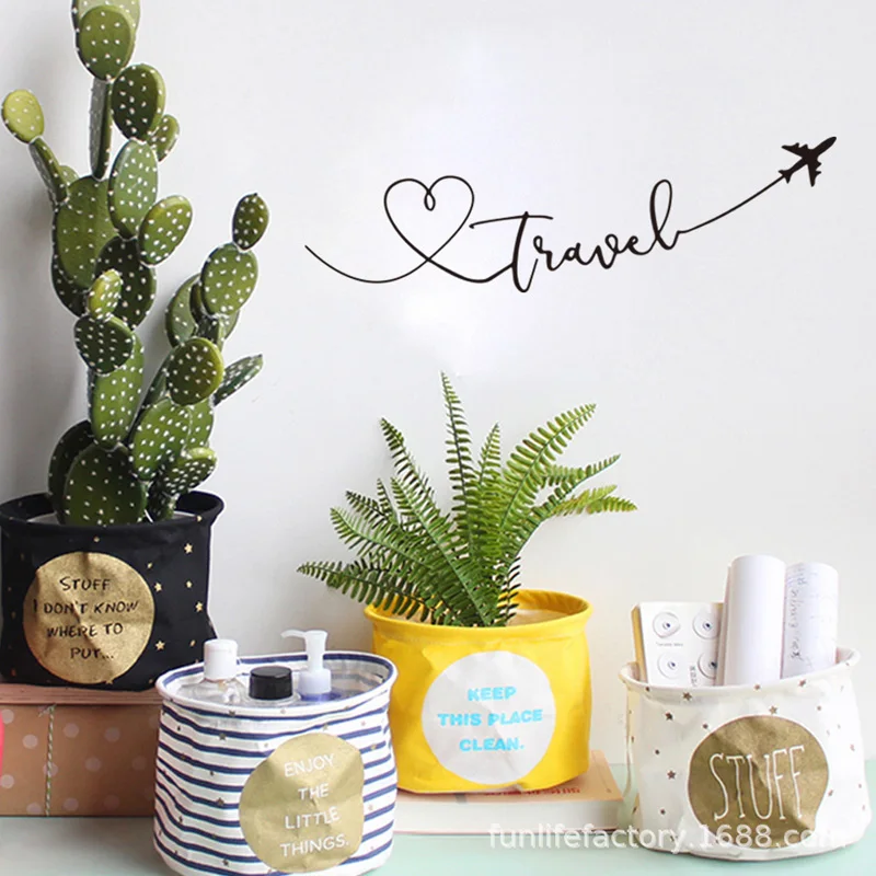 Creative Design Travel Wall Sticker