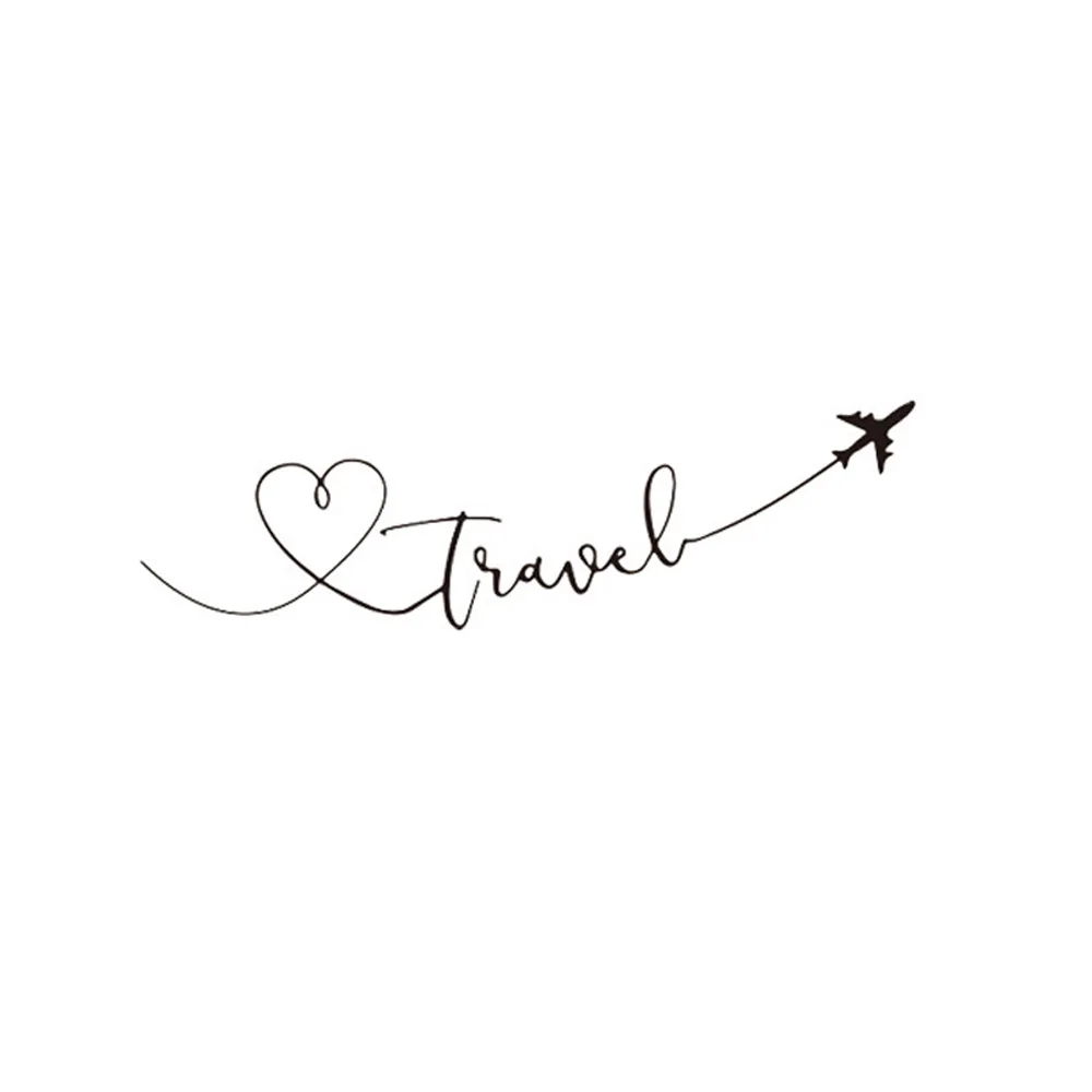 Creative Design Travel Wall Sticker