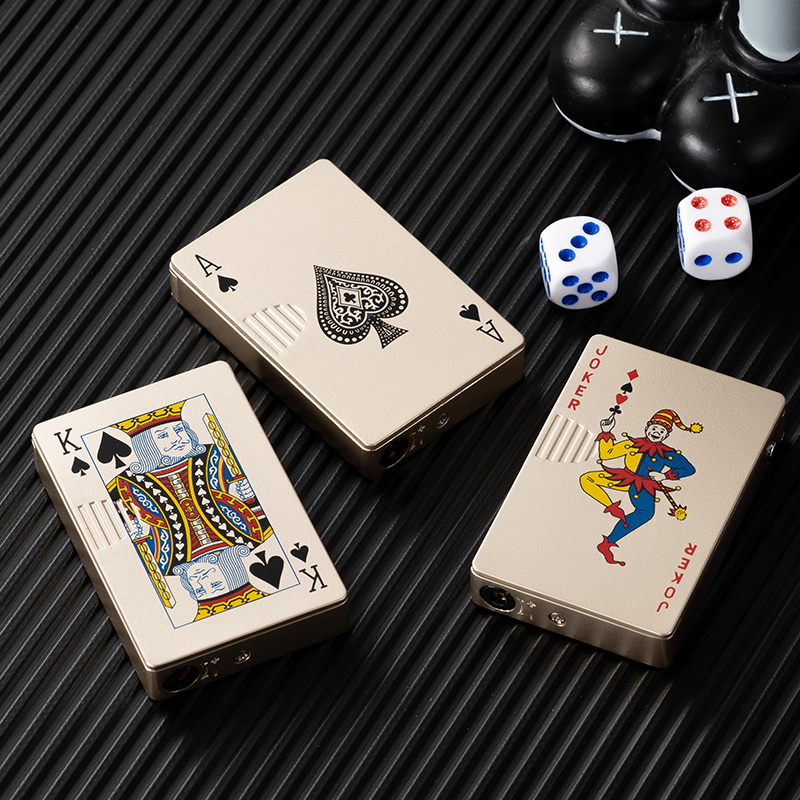 Creative Design Turbo Playing Card Lighter
